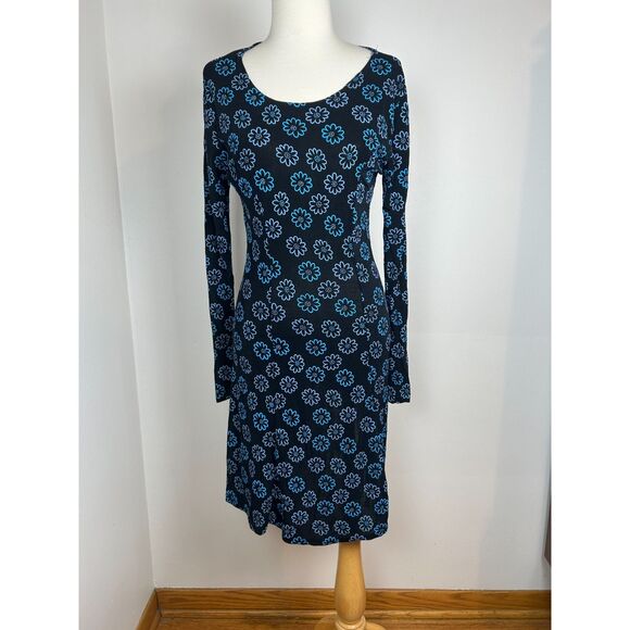 Vintage Y2K 90s Flower Club Bodycon Dress Stretch Grunge Ditsy Floral S/M - Picture 1 of 4
